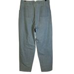 Silvercord Vintage High Waist Pleated Front Tapered Leg Jeans 100% Cotton 80s 14 Blue Photo 5