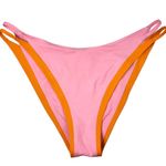 l*space L* Color-Block Billie Bottoms Bitsy in Tangerine/Guava Photo 5