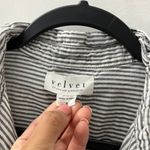 Velvet By Graham And Spencer  Striped Long Sleeve Button Down Photo 3