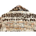 Chico's Womens Abstract Print Silk Blazer Jacket Lightweight Artsy Size 1 (M) Photo 6