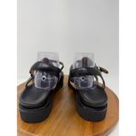 BARED Footwear Black Leather Fisherman Sandals Womens Size 40 US 9 Photo 5