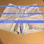 Faded Glory VINTAGE 1990'S  HIGH RISE TAN DENIM SHORTS (18) Photo 5