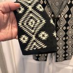 Wrangler Retro Women’s Aztec Southwestern Rodeo Black White Cardigan Size Medium Photo 3