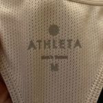 Athleta Size Medium M Triple Dare Sports Bra Pink Gray White Photo 3