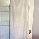 Sleeveless White Cotton Cover Up Dress Size XL Photo 0