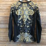 Athleta Tee Women’s Size Small Runaway Paisley Long Sleeve Activewear Running Photo 1