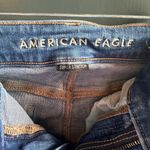 American Eagle  Outfitters Blue Super Stretch Straight Leg Jeans Photo 2