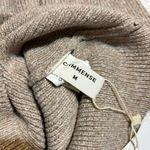 Commense Tan Long Sleeve Sweater Dress Size M Photo 2