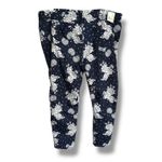 Terra & Sky Terrra and Sky Womens Blue White Floral Jegging Full Length 3X NEW Photo 1