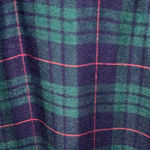 Esley  Collection green plaid surplice dress size small Photo 1