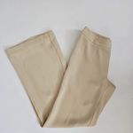 United Colors Of Benetton  Beige Wide Leg Dress Pants High Waist Tailored Office Photo 3