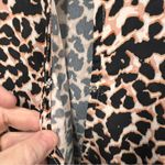 Parker Panter Asymmetrical Wrap Animal Print Dress size medium Photo 6