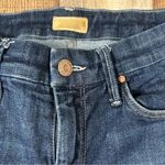Mother High Waisted Looker Petite Jeans Clean Sweep Dark Wash Size 25 Blue Photo 2