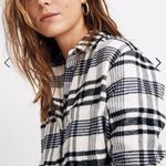Madewell  Flannel Oversized Ex-Boyfriend Shirt in Romana Plaid Photo 1