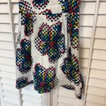 Kaari Blue Kaari White‎ Floral Linen Dress Size 6 Photo 3