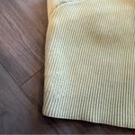 Babaton  Asymmetrical Ribbed Crop Top – Size Medium Photo 2