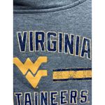 Knights Apparel West Virginia Mountaineers Cowl Neck Hoodie Gray Medium Size undefined Photo 3