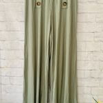 Derek Heart Sage Green Wide Leg Pants Photo 0