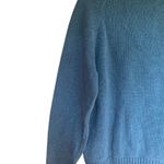 Lands' End Turquoise Crew Neck Sweater Photo 3