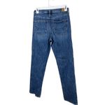 American Eagle Low Rise Baggy Straight Jeans Comfort Waistband Denim Blue Photo 4