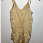 Brand New Unbranded Nylon Spandex Blend Shapewear Bodysuit NWOT Sleeveless M/L Tan Size M Photo 1