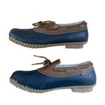 Jbu Gwen Womens Rubber Shoes Size 8 Brown Lined Duck Boots Rain Shoes Photo 5