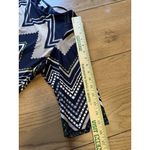 Sandra Darren  Shift Dress Women Size 12 Stretch Midi Modest Wedding Guest Career Photo 3