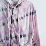 Young Fabulous and Broke Tie Dye Long Sleeve Semi Cropped Hoodie Photo 1