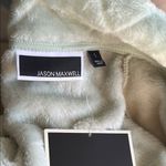 Jason Maxwell  Jacket Womens S Full Zip Soft & Fuzzy Polka Dot with Plush Texture Photo 4