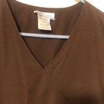 Sb Scrubs  Women’s Large Scrub Top Brown Color Photo 2