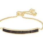 Kendra Scott NWT! Jack Adjustable Chain Bracelet in Black Spinel Photo 1