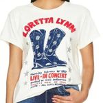 Daydreamer NWT  Loretta Lynn Portland concert T boots & sparkling stars! Sz L Photo 0