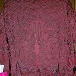 JS Collections JsCollection Sweetheart neck soutache burgundy cocktail dress size 22W Photo 3