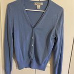 Brooks Brothers  Silk Blend Button Front Cardigan Size Small Photo 2