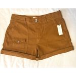 Anthropologie NWT  Wanderer Utility Shorts, Ochre, Sz. 29 Photo 1