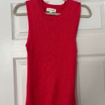 Womens bright red Tank Size L Photo 3