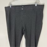 Betabrand  Bootcut Classic Dress Pant Yoga Pants in Charcoal Size 2XL Long Photo 2