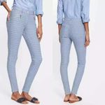 J. McLaughlin Baxter Jeans Micro Aegean Link Print Zipper Ankles - Sz 6 💚🎀 Photo 1