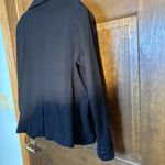 A New Day A New Day Women's Plus Button Up Blazer Jacket Relaxed Fit, Black, Photo 5