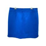 Ann Taylor Skirt Womens 14 Blue Wool Blend A Line Business Casual Classic Photo 1
