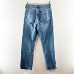 AGOLDE Fran High Rise Straight Leg Button Fly Jeans Reign Blue 26 Photo 3