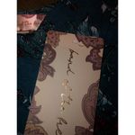 Band of Gypsies  NWT Sybille Deep Teal Floral Long Sleeve Crossover Crop Top S Photo 4