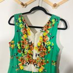 Dress Barn Multi Color Floral Dress Size 10 Photo 4