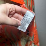 Chico's NWT  Orchid Pleated Sleeve Blouse orange tropical career vacation Photo 5