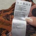 Farm Rio Anthropologie Farm‎ Rio Button Down Blouse Plants Leaves Size S Safari Photo 4