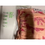 Free People We The Moon City Oversized Tunic Top Women XS Floral Pink Boho Linen Photo 5