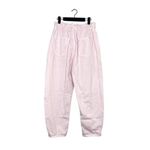 ZARA Relaxed Fit Paper Bag Baggy Cotton Jean Pants Bunched Waist Pockets 4 Pink Photo 12