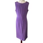 Miller Shor vintage SILK 2 piece dress and jacket Purple Size 14 Photo 5