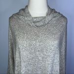 Gyft Oversized Oatmeal Beige Dolman Sleeve Cowl Neck Sweater Small Photo 1