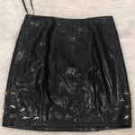 by the way. Nikki faux leather black skirt Photo 4